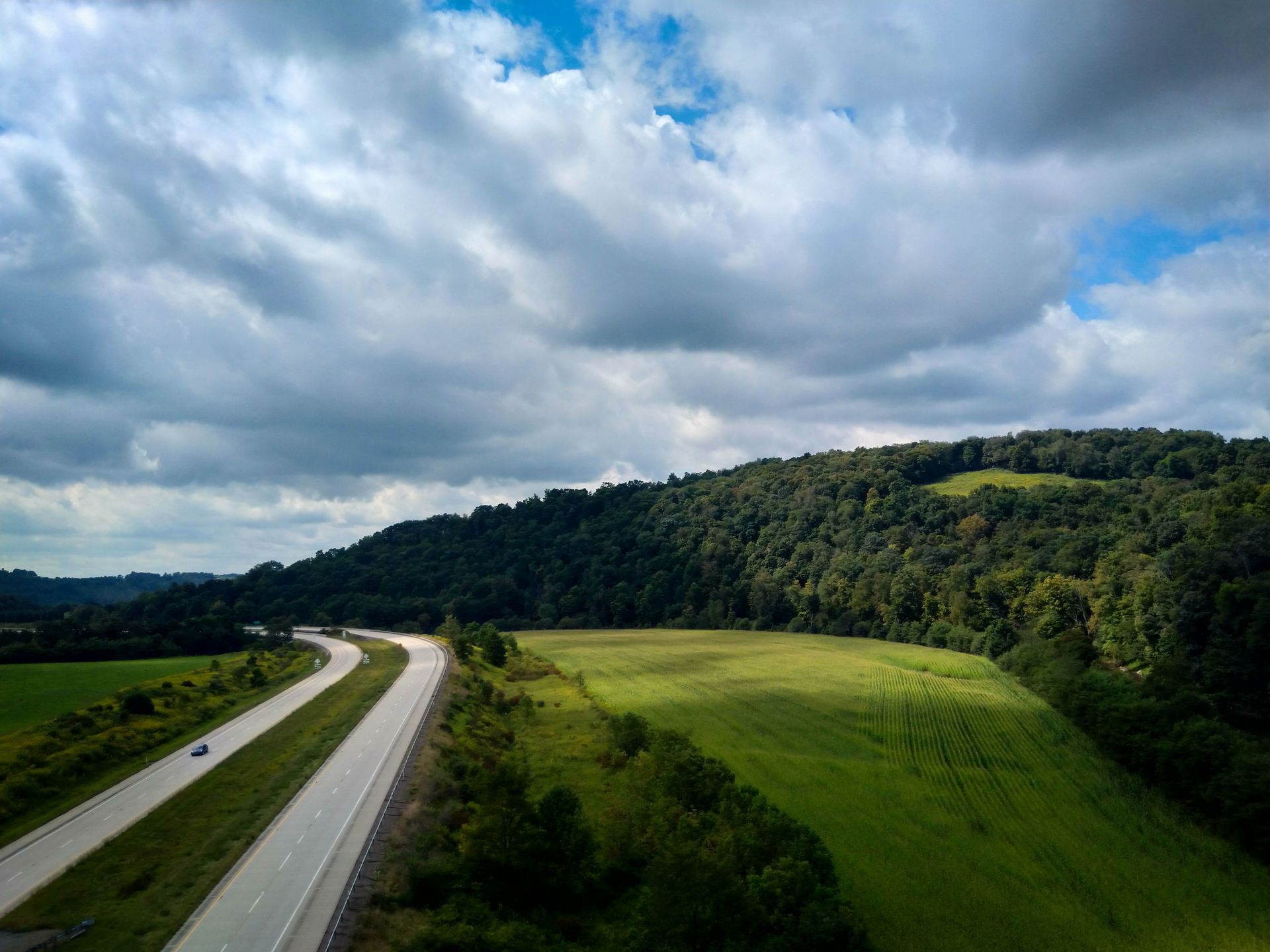 View from the bridge